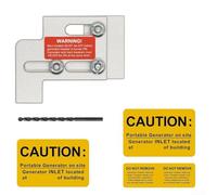 Kit de verrouillage de générateur conçu pour Murray, For Gould, panneaux de 150 A et 200 A pour une protection lors de l'utilisation du générateur et de l'alimentation municipale (SD-100A)