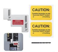 Kit de verrouillage de générateur pour montage horizontal sur marteau Cutler Eaton pour commutateur CH Series 150A et 200A pour disjoncteurs CHboard sécurité et efficacité spatiale
