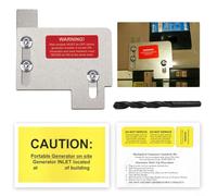 Kit de verrouillage de générateur pour panneaux Eaton pour CH Series Compatible avec les disjoncteurs TAN 150 et 200 A Fournit un canal de sécurité MeFor pour le transfert d'énergie électrique