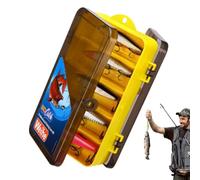 Kit de verrouillage de pêche - Pertes d'eau douce - Rangement réaliste de l'appât - Il est très facile de trouver et de restaurer les styles d'appâts et accélère l'expérience de pêche
