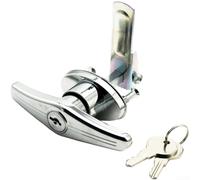 Kit de verrouillage de poignée en T pour camping-car, capuchon de coque et boîte à outils, design à clés identiques, fer en alliage de zinc résistant à l'oxydation (A)