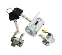 Kit de Verrouillage de Porte Avant de Voiture avec Cylindre et Interrupteur d'allumage, avec clé 19121155 89022371 pour Chevrolet Colorado LS et Hummer H3