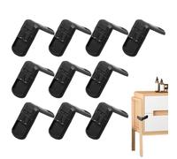 Kit de verrouillage de sécurité pour : loquet du tiroir de l'armoire, verrouillage de sangle de Mullti | Fermer l'armoire adhésive sans perçage, capture de porte pour jeunes