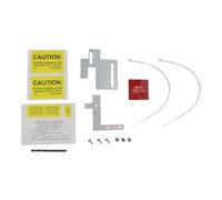 Kit de verrouillage électrique horizontal pour panneaux monophasés Eaton BR Series 150A et 200A - Alliage d'aluminium, 12 circuits, avec moun