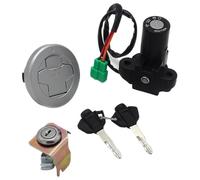 Kit de verrouillage selle, contacteur à clé et bouchon réservoir d'essence Compatible With moto compatible avec SUZUK GIXXER155 GSX150F GSX150 DEA DZA L6 2016 37000-34830-000