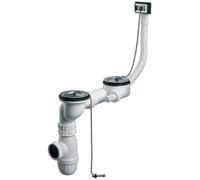 Kit de vidage complet - VALENTIN - 00 785500 000 00 - Inox - 2 cuves - Réglable