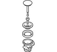 Kit de vidage d'évier Geberit 242082211