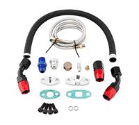 Kit de vidange d'huile de chargeur Turbo ligne de retour d'alimentation d'huile Turbo AN10 Kit de d'adaptateur de raccord pour T3 T4 GT35 T70 T66