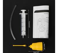 Kit De Vidange D'huile Pour Frein À Disque De Vélo, 1 Ensemble, Outil De Huilage, Bouchon D'huile, Entonnoir