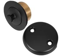 Kit de Vidange pour Baignoire, Bouchon Tip Toe, Faceplate 2 Trous