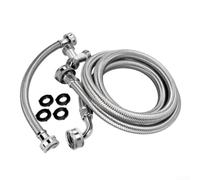 Kit de vidange pour sèche-linge à condensateur 1,2 m pour évier - Siphon | Élimine la vidange manuelle, la connexion directe de l'évier, les fuites - pour des joints étanches, s'adapte aux espaces