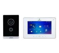 Kit de Vidéophone Dahua DHI-KTW01 Noir - DHI-VTO2211G-WP-S2