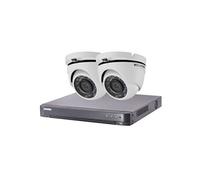 Kit de vidéosurveillance 2 dômes 1080p Turbo HD avec Disque Dur
