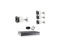 Kit de vidéosurveillance 4 tubes 1080p hd avec disque dur