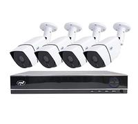 Kit de vidéosurveillance AHD PNI House PTZ1300 Full HD - NVR et 4 caméras extérieures 2MP Full HD 1080P