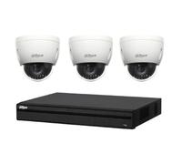 Kit de Vidéosurveillance Dahua DVR HCVR8208AS3 et 3 Mini Caméras Dôme HDCVI PTZDHSD42212IHC