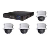 Kit de Vidéosurveillance Dahua DVR HCVR8208AS3 et 4 Caméras Dôme SD52C225IHCS2 G