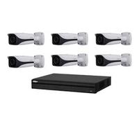 Kit de Vidéosurveillance Dahua DVR HCVR8208AS3 et 6 Caméras Box IR DH-HAC-HFW3231EZT G