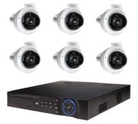 Kit de Vidéosurveillance Dahua DVR HCVR8208AS3 et 6 Caméras Dôme HDCVI PTZ SD502251HC G
