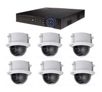 Kit de Vidéosurveillance Dahua DVR HCVR8208AS3 et 6 Caméras Dôme SD52C225IHCS2