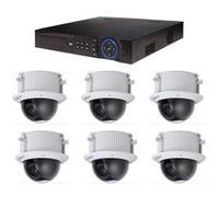 Kit de Vidéosurveillance Dahua DVR HCVR8208AS3 et 6 Caméras Dôme SD52C225IHCS2 G