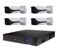 Kit de Vidéosurveillance Dahua Enregistreur DVR et 4 Caméras Box Analogiques HDCVI PTZ G