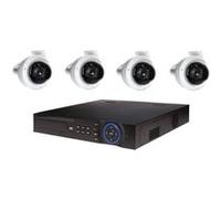 Kit de Vidéosurveillance Dahua Enregistreur DVR et 4 Caméras Dôme Analogiques HDCVI G