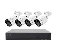 Kit de Vidéosurveillance PNI House IPMAX POE 5, NVR avec 4 Ports et 4 Caméras-IP 5MP