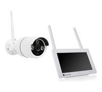 Kit de vidéosurveillance SMARTWARES sans fil, résolution vidéo 2K, écran tactile 7'' G