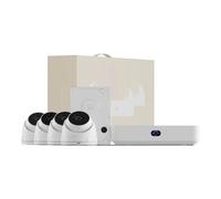 Kit de Vidéosurveillance Ubiquiti Instant NVR +4x G5 Turret Ultra + Disque Dur 1TB Blanc