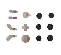 Kit de vignettes de rechange, facile à installer, boutons de rechange magnétiques résistants à l'usure, métal avec sac de rangement pour bricolage (#6)