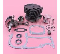 Kit de Vilebrequin à Piston Cylindre 48mm, for Husqvarna 365 365 EPA, tronçonneuse spéciale 503691072 carrée avec Joint d'huile, roulement à Aiguilles Kit De Joint De Piston De Cylindre