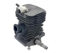 Kit de vilebrequin cylindrique pour tronçonneuses MS170 MS180 - Moteur en métal avec étincelle - Taille d'alésage de 37 mm et 38 mm - Pièces de réparation robustes pour une installation facile et