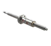 Kit de vis à billes, DFU2005 C7 vis à billes roulées main gauche 20mm pas de 5mm BK15 BF15 DFU2005-4 écrou 100-1000mm(150mm)