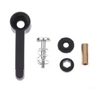 Kit de vis à ressort de rechange pour tondeuse à cheveux M10, M10+ et P800 - Composant métallique en plastique noir et argent, taille standard pour réparation et amélioration