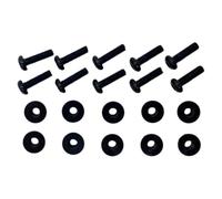 Kit de vis avec écrou M3 x 10 mm en aluminium pour pare-brise. WRS
