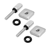 Kit de vis d'aileron - Vis à tête moletée de rechange en acier inoxydable, ensemble de matériel d'adaptateur universel | Outils essentiels de réparation de paddle board de longue durée pour les a