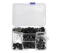 Kit De Vis De Carénage Et Écrous De Pare-Brise pour Moto pour K&awasaki pour Versys 650, pour Ninja 650R 1000, Z750, Z1000 Et ZZR600 Écrous boulons et Vis(Noir)