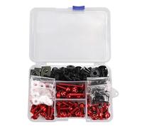 Kit De Vis De Carénage Et Écrous De Pare-Brise pour Moto pour K&awasaki pour Versys 650, pour Ninja 650R 1000, Z750, Z1000 Et ZZR600 Écrous boulons et Vis(Rouge)