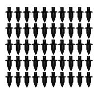 Kit De Vis De Carénage pour Moto pour ATV, 10/50/100 Pièces, 6 Mm, Écrous, Clips De Fixation, Rivets, Panneau De Garniture. Boulons et Vis(50 pièces)