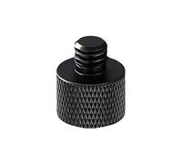 Kit de vis de conversion for pince de microphone en alliage d'aluminium, 8 pièces, connecteurs femelles 5/8" vers mâles 1/4" et 3/8"(B 1 4 male 8pcs)