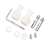 Kit de vis de fixation murale pour toilettes - Boulons de bidet - Boulons métalliques à suspendre - Fixation pour bidet