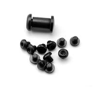 Kit de vis de poignée et de broche 535 pour cutter papillon 535 avec 11 vis de poignée - Pièces de rechange pour la stabilité et la performance du cutter (noir)