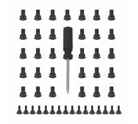 Kit de vis de rechange pour gril Pit Boss PB1000SC1, PB1000SC2, PB1000XL, PB1000SP, comprend un jeu de vis 1/4" x 15 mm (32 pièces), vis 5/32" x 12 mm (16 pièces), contenant des tournevis