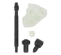 Kit de vis de réglage de tendeur de chaîne pour tronçonneuse - Pièce de réglage précise du pas de la chaîne - Acier robuste - Noir - 1 jeu