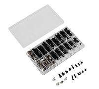 Kit de Vis D'ordinateur en Acier allié, Jeu de Micro-vis Croisées M2 M2.5 M3, Attaches pour Assemblage de PC