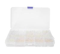 Kit de vis en nylon M3 à tête cylindrique cruciforme, 600 pièces, boîte en plastique de rangement durable et pratique pour projets de bricolage, réparations à domicile, assemblage (600 vis et écrous