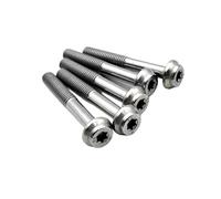 Kit de vis et boulons en acier inoxydable | Vis de cadre compatible avec BMW R200GS, R1200RT, R1250GS, S1000RR, S100XR et F750GS(M8X55 5PCS)