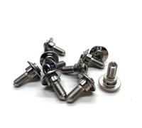 Kit De Vis Et Écrous De Fixation pour Carénage De Moto pour BMW K1600GTL C650GT C400 F750GS F850GS F900R XR Boulons et Vis(M5X14.5)