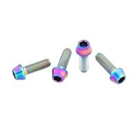 Kit de Vis Porte-Bidon En Titane m5x0, 8mmx15mm Rainbow 4pz 421831424 Wolftooth